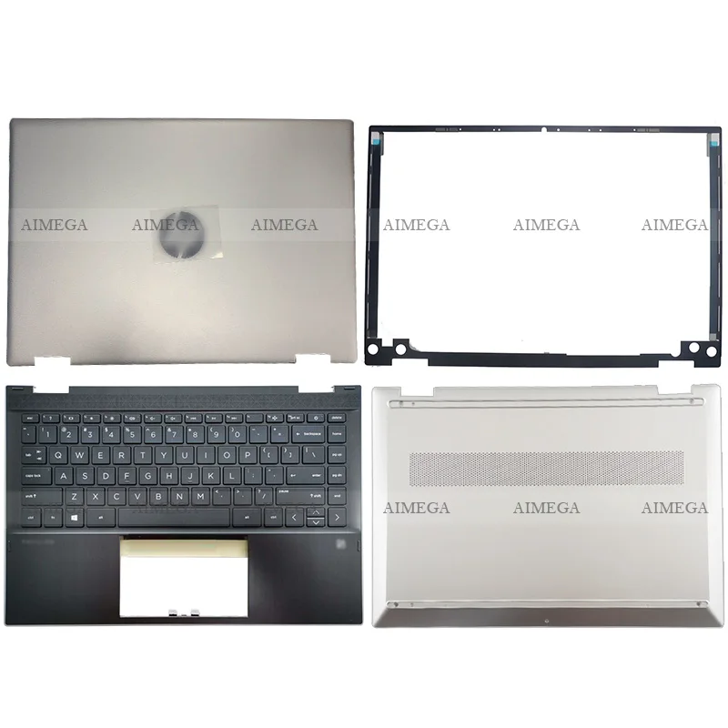 

NEW For HP PAVILION X360 14-DW AIR Screen Laptop LCD Back Cover /Front Bezel/Palmrest/Bottom Base