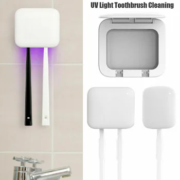 

UV Sensing UV Light Ultraviolet Toothbrush Cleaning Holder Home Bathroom USB Charge Charging Current 300mA Bath Supplies