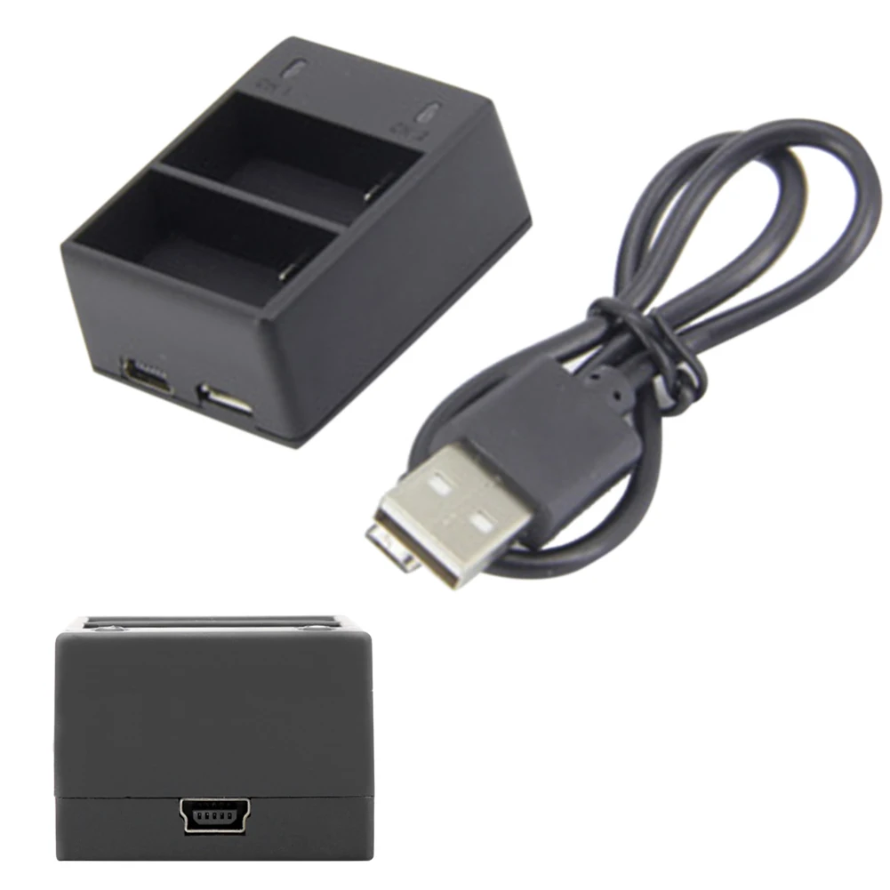 Прочный S порты камера с индикатором батарея зарядное устройство сдвоенный USB безопасные аксессуары путешествия Замена портативный для HERO3