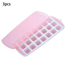 3 упаковки гибкие силиконовые формы для льда устойчивость к разливам легко вынимается лотки для льда