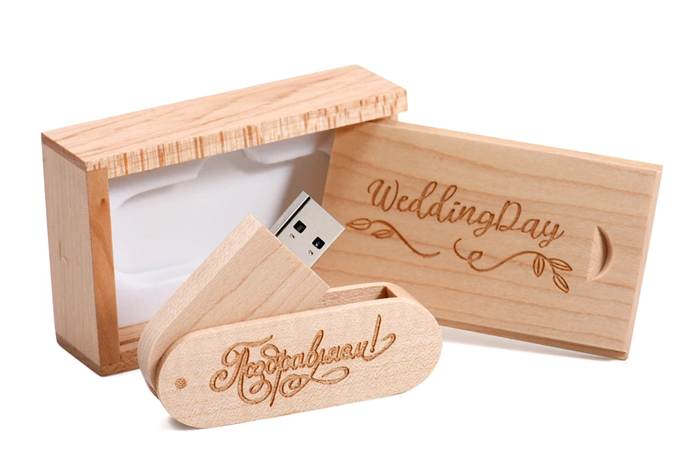 JASTER(более 10 шт бесплатный логотип) деревянный USB3.0+ коробка ручка привод 4 ГБ 8 г 16 г 32 Гб 64 г USB флэш-накопитель фотографии свадебные подарки