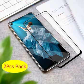 

2 Pcs Glass For Huawei Honor 20S nova 5T Tempered Glass Anti-Explosion Fully Cover Screen Protective Film For Huawei Honor 20