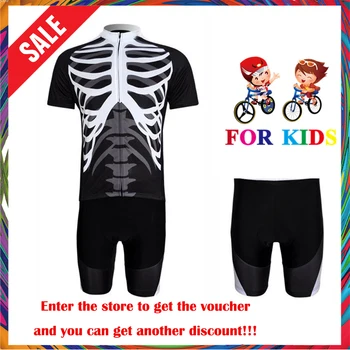 

Cartoon Summer Kids Cycling Jerseys Set Child Bike Cycling Clothes Boys Bicycle Cycling Clothing Suit Children Sports Uniforms