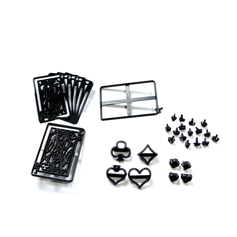 Cookie Cutter 28pcs Poker Theme Cookie Cutter DIY Fondant Chocolate Moulds Cake Cutting Mold Biscuit Mold Baking Cutter Decorate Mould Tools cookie cutter,baking mold,cookie mould,fondant cutter