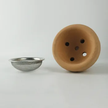 

Hookah Parts Hookah Bowl over Strainer Ceramic Bowl Combination Leak-Proof Strainer Bowl Combo Smoke Bowl Bowl