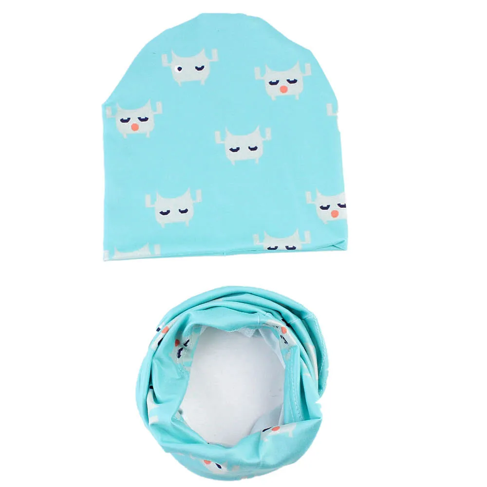 2020 модный детский шарф милые зимние детские шапки теплый комплект милая шапка