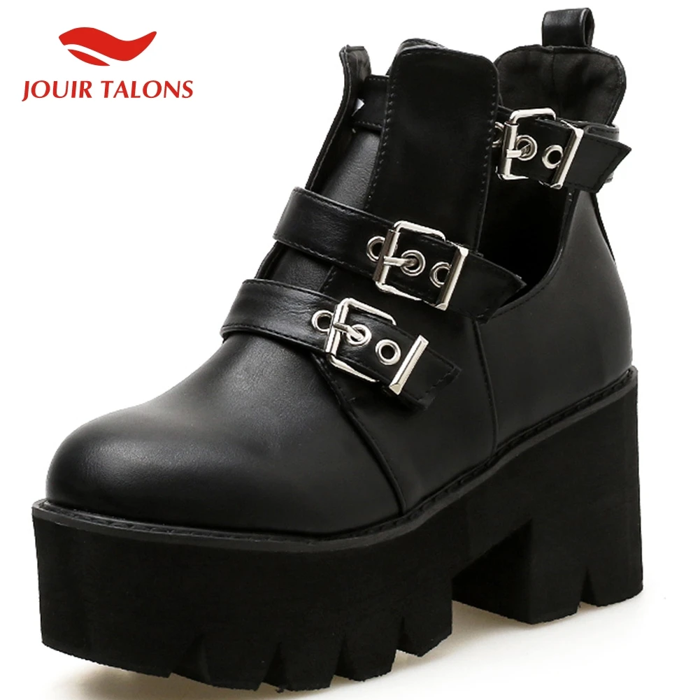 

On Sale Brand Design 2019 Leisure Summer Boots Women Shoes Woman INS HOT Chunky Heels Platform Comfortable Shoes Woman Boots