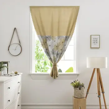

Hook&loop Free Punching Multi-style Printing Curtains 1*2 Meters High Livingroom Bedroom Decordation