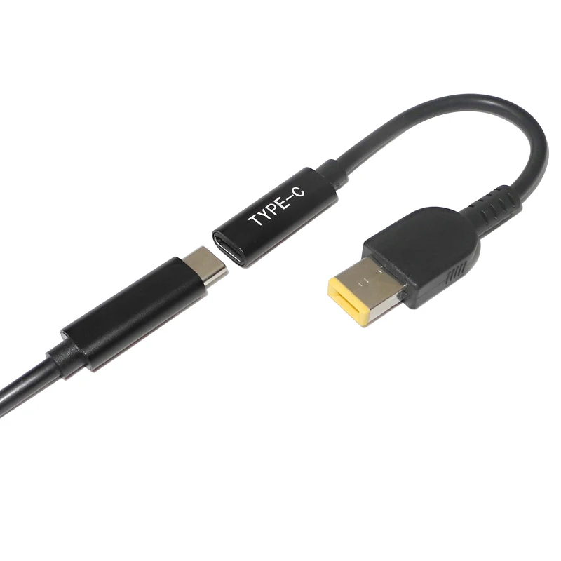 Laptop Cabo Adaptador de Alimentação Usb tipo c pd Fêmea para Macho Universal Plug Conversor para Lenovo hp Asus - Imagem 5