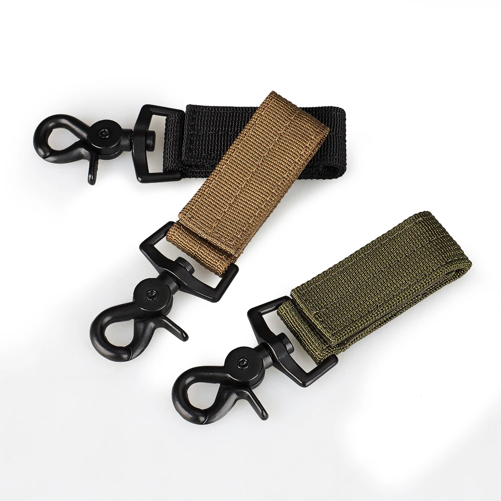 Free shipment polychrome Color Luxury Men Women Nylon molle webbing hook Hunting Accessory Belt For Outdoor Sport HS33-0228 free shipment