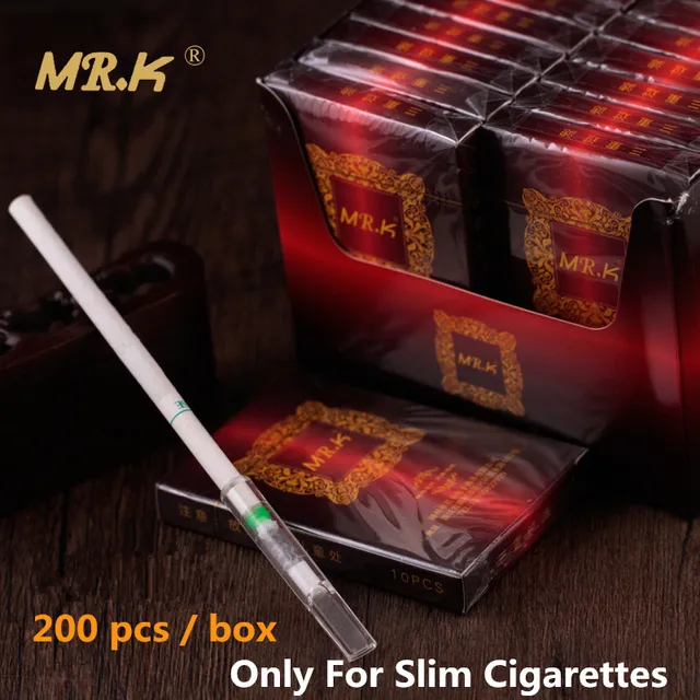 슬림 담배의 건강과 편안함 향상을 위한 필수품: Silm 담배 필터 홀더 밸류 팩