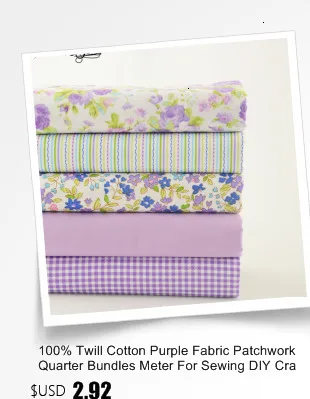 Booksew 5x50 см желе ролл полоски из хлопка с принтом цветов 6-9 шт./лот Telas DIY Лоскутная Ткань Лоскутное шитье материал