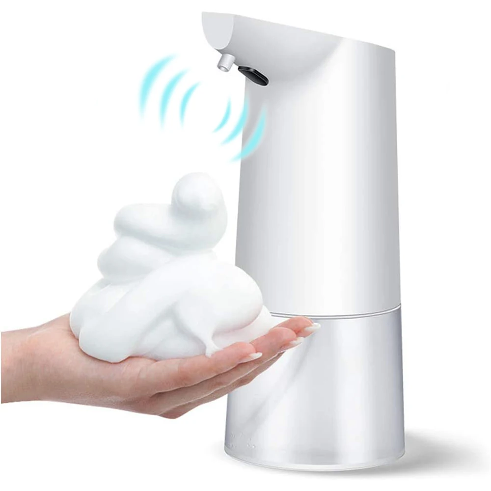 

Automatic Soap Dispenser, Touchless Smart Soap Dispenser Sensor Pump Foaming for Bathroom&Kitchen Toilet Office (350ml)