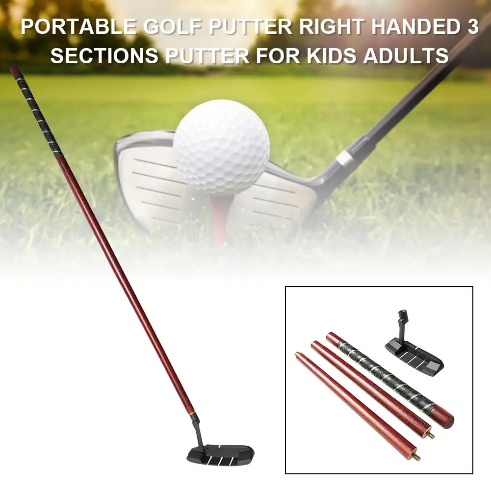 

Portable Golf Putter Travel Practice Putting Kids Toy Golf Game For Golf Club Stand Holder Golf Training Aids Outdoor Sport