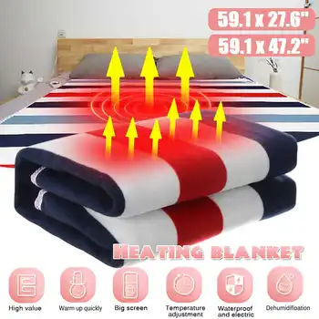 

150x120cm 100W 220V Home Electric Blanket Heater Double Body Warmer Heated Blanket Thermostat Electric Heating Blanket Warm Pad