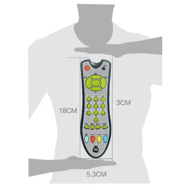 Baby Simulation TV Remote Control Kids Educational Music English Learning Toy Kids Educational Music English Learning Toy Gifts 6