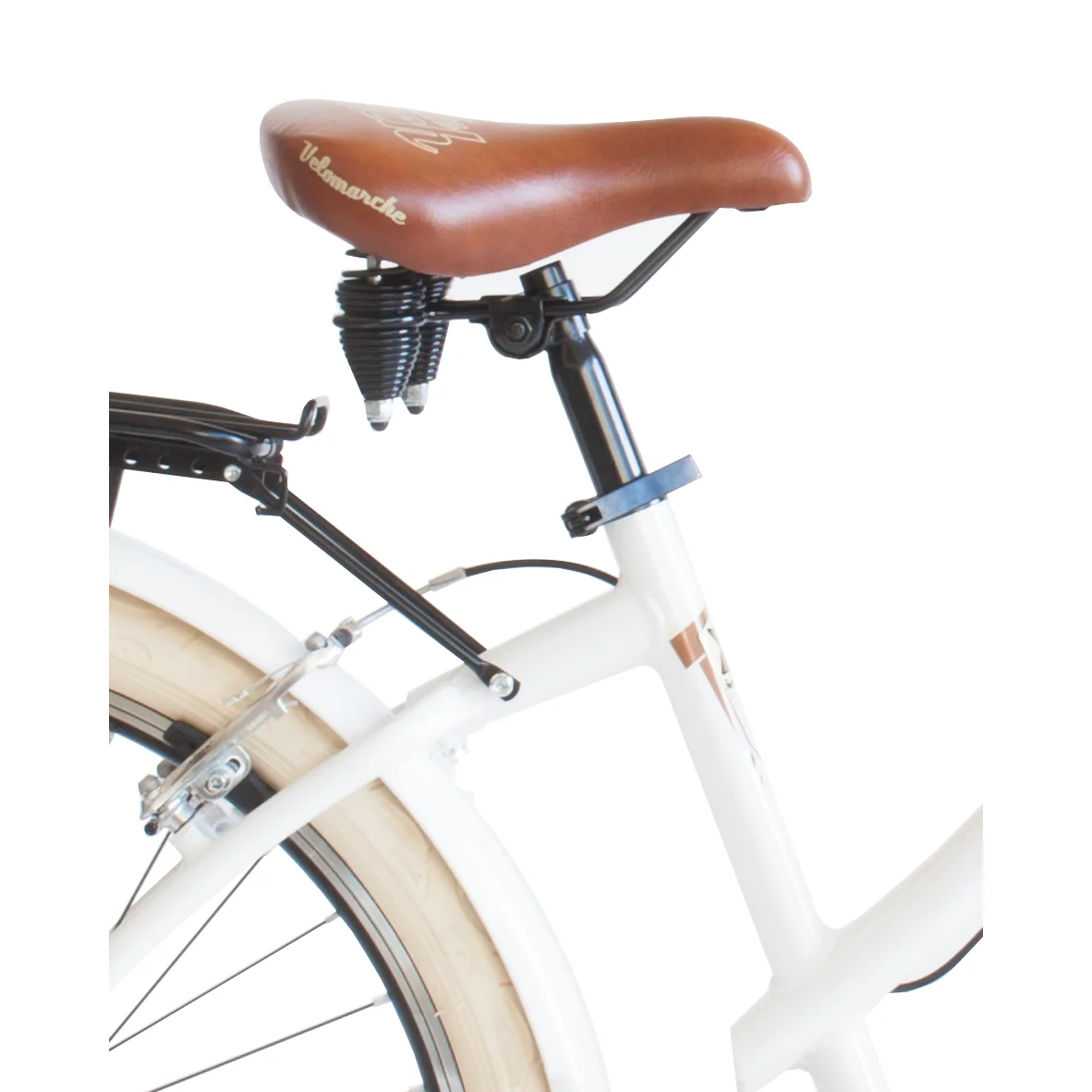 Bike Via Veneto VV790L CRUISER aluminium , 6 speeds, Wheels 26 & times; 2.125-blanca