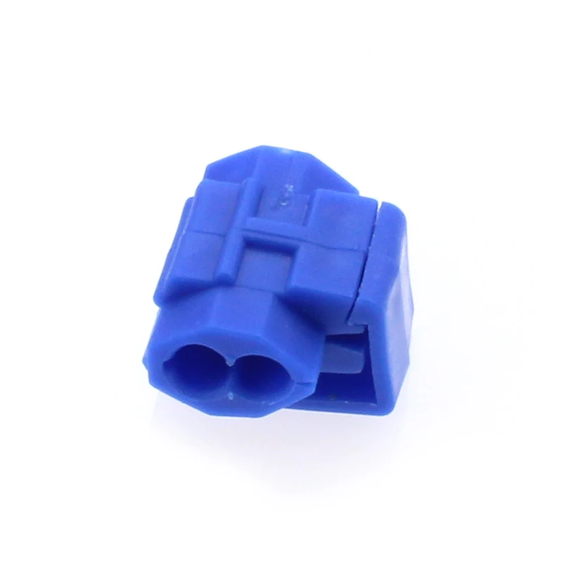 10 pcs/lot Lossless Joint Blue/Red/Yellow Crimp Terminal Quick Lock Wire Electrical Cable Connectors Clip Wire lip