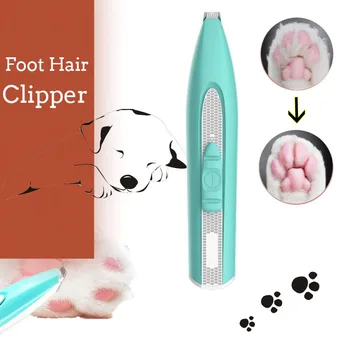 

Pet Nail Foot Hair Trimmer Cat Dog Grooming Clipper Electric Shearing Cutter Haircut Paw Shaver Clipper Blade machines for dogs