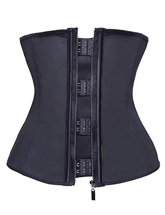 CXZD Women Underbust  Shaper Belt Shapewear Waist Training Corsets/Cincher Zip&Hook Hourglass Body Shaper best shapewear for tummy and waist Shapewear