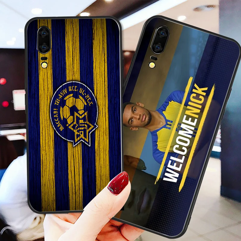 Phone Case FC Maccabi Tel Aviv For Huawei Mate10 Mate 30Pro Black Soft TPU DIY Nova 3 5 P9 P10 P20 P30 Pro G10 |