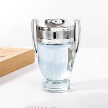 LAIKOU Perfume Men 100ML Glass Bottle Male Silver Cup Parfum Long Lasting Fragrance Spray Original Cologne Gentleman Atomizer