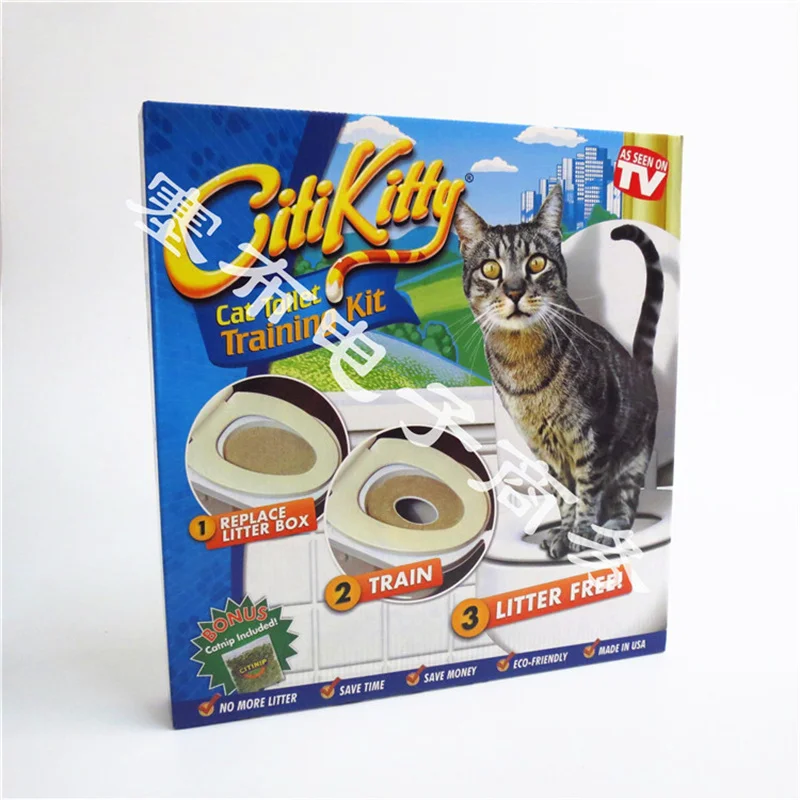 TV product Cat Toilet training pet Cat MATS Toilet Trainer supplies animal cat pet supplies