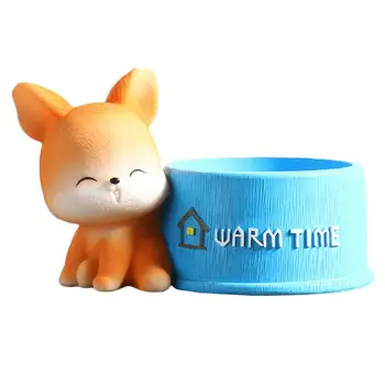 

1 Pc Fox Succulent Flowerpot Desktop Flowerpot Green Plants Flowerpot For Home