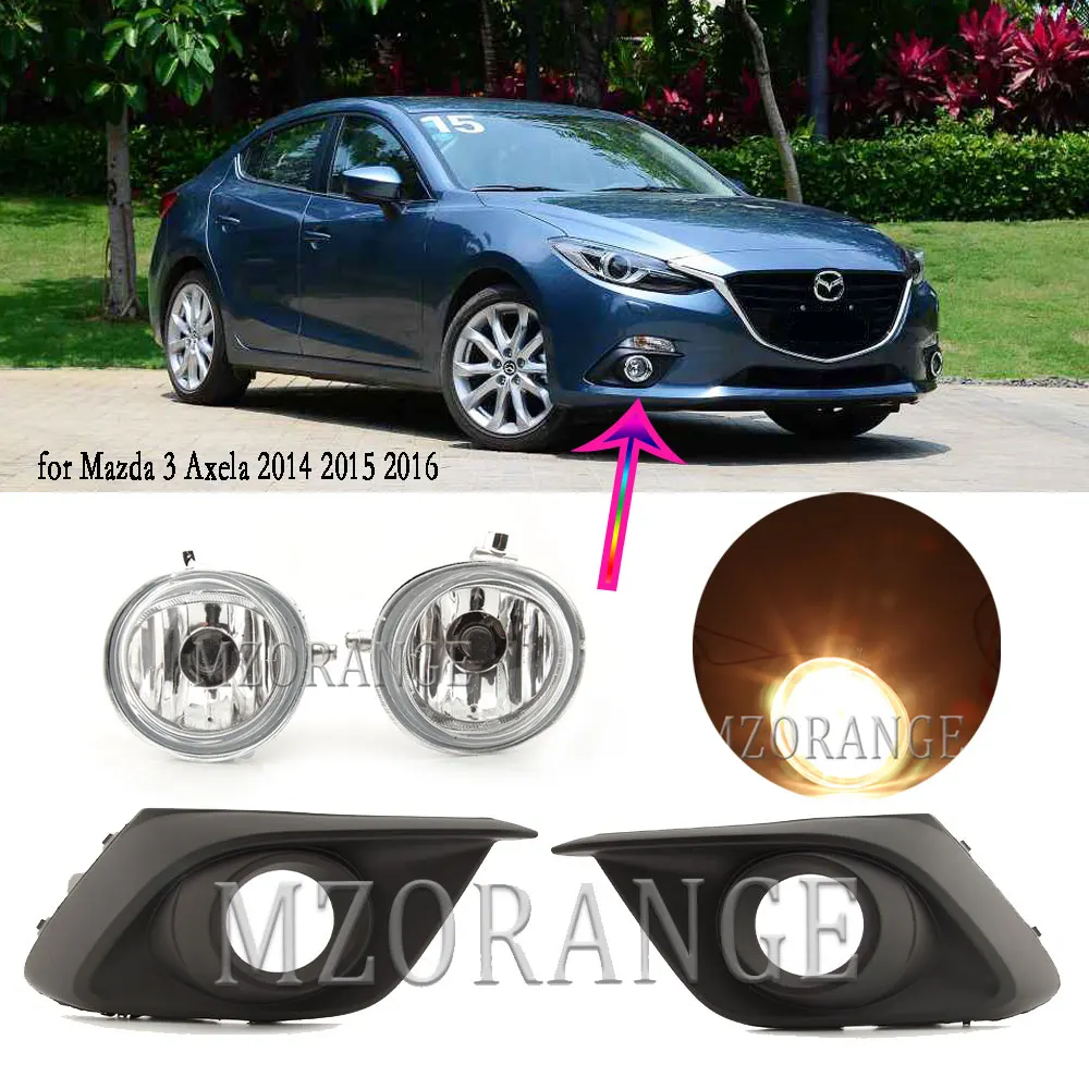 Противотуманные фары светодиодные для Mazda 3 Axela 2014-2016 противотумансветильник