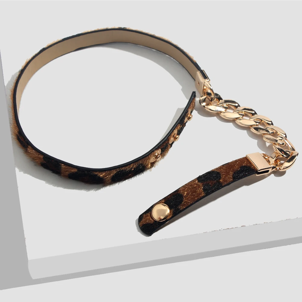 Flatfoosie Fashion Leopard Print Bracelet&Bangle For Women Bohemian Leather Vintage Gold Color Wide Cuff Bracelets Jewelry Gifts
