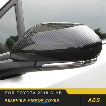 

2pcs Auto Car-styling Rearview Mirror Trim Stickers Covers Outside Accessories for Toyota 2018 C-HR