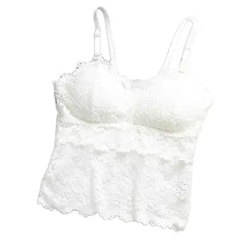 

Women Lace Sexy Versatile Comfortable Camisole Tops V-neck Strap Slim Summer Vest