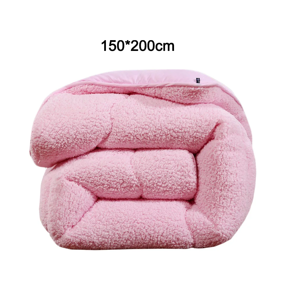 Одеяло s, хлопок, одеяла в стиле пэтчворк, австралийские ягнята, шерсть, теплое одеяло, верблюжье, одеяло, утолщенное теплое одеяло, зимние одеяла, пэчворк - Цвет: 150x200cm