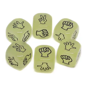 

Luminous Carving Dice Guessing Boxing Dice Game Dice Luminous Bar Game Dice Party Game Dice Adult Toys