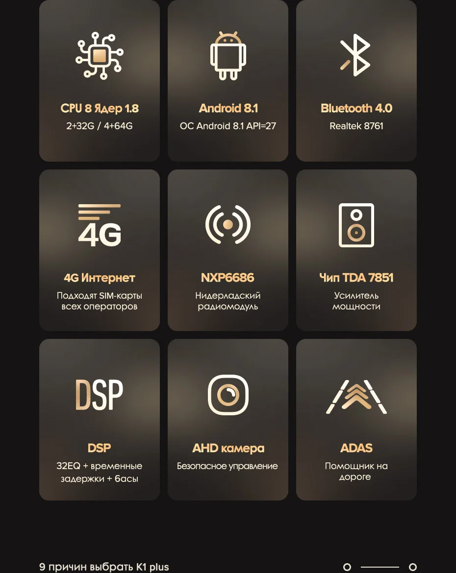 KingBeats штатное головное устройство for Hyundai Creta IX25 GPS Android 8.1 автомагнитола на андроид магнитола для Хендай Крета GS автомобильная мультимедиа Octa Core 8 core*1.8G DDR4 2G ROM