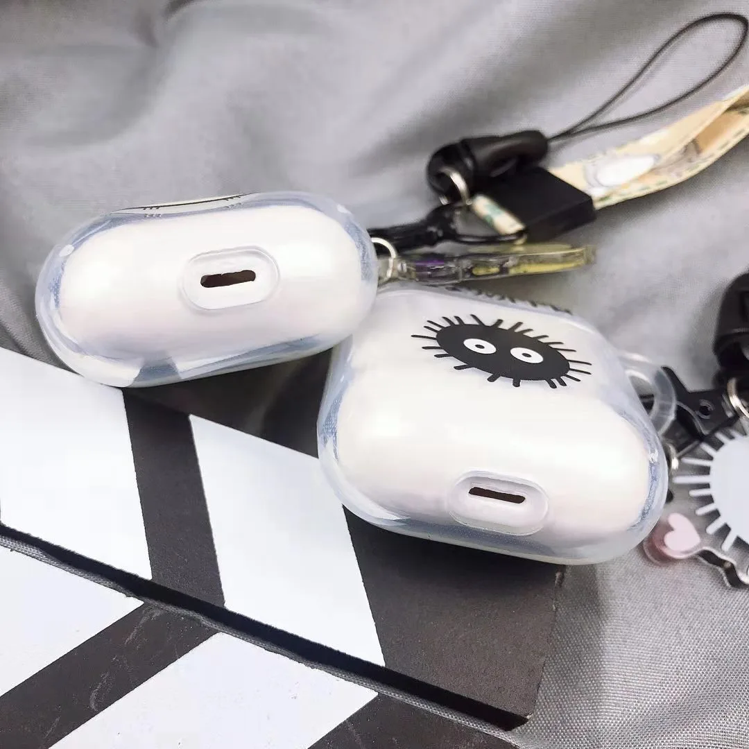 Ремешок с подвесным орнаментом, чехол для AirPods, Модный чехол с брелоком, аксессуары, силиконовый чехол, милый чехол для Air pods 2, чехол для наушников