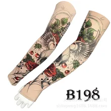 Тату ледяной рукав 10 пар от гранта высокое качество действительно вискоза нарукавник с татуировкой в студенческом стиле Защита от солнца УФ-защита