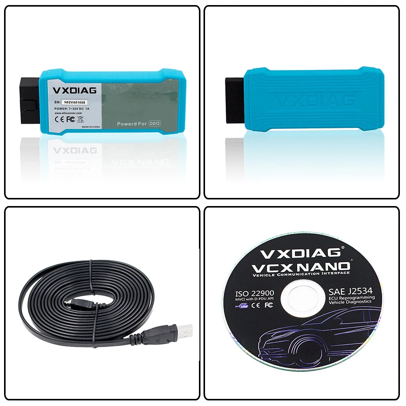 VXDIAG VCX NANO 6154 для ois 5.1.3/5.1.5 V W obd 2 OBDII WI FI Авто диагностический сканер подходит Skoda OCTAVIA