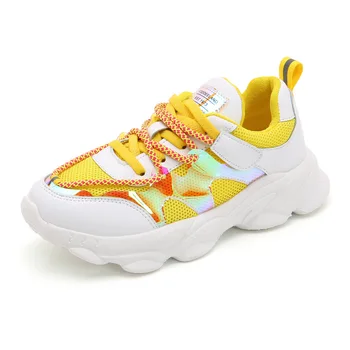 

Children Shoes Unisex 2019 New Autumn Kids Shoes Boys Sneakers Students Trainer Children Sports Shoes Mesh Girls Shoes Flats