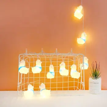

Creative Alpaca Flower String Light 10 Led Night Light Wedding Party Home Decor Silicone Wedding Room Layout Light String