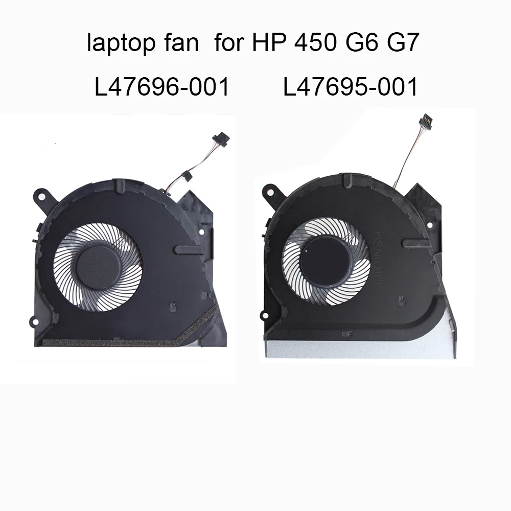 

Laptop CPU Cooling Cooler Fan for HP Probook 455R 450 G6 G7 HSN-Q17C HSN-Q16C ZHAN 66 Pro 15 G2 G3 L47695 L47696 001 0FL0A0000H