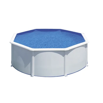 

Gre KIT300ECO swimming pool over I use swimming pool with Inflatable ring circle 7418 L blue, white