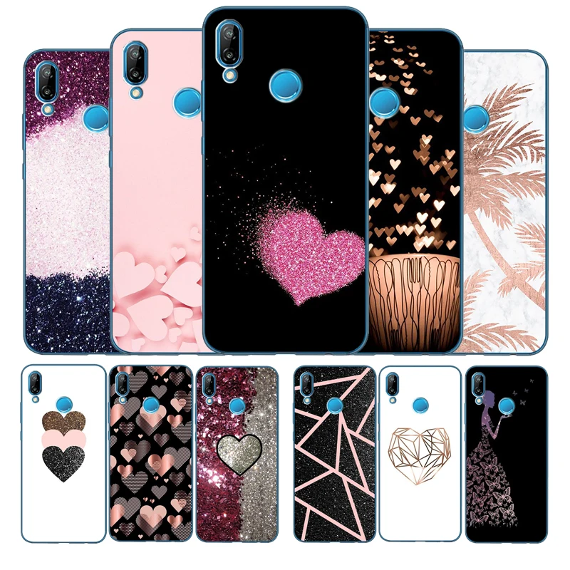 Мягкий силиконовый чехол для телефона Huawei P10 P20 P30 Lite Plus Pro P smart Y5 Y6 Y7Prime Nova 3 3i |