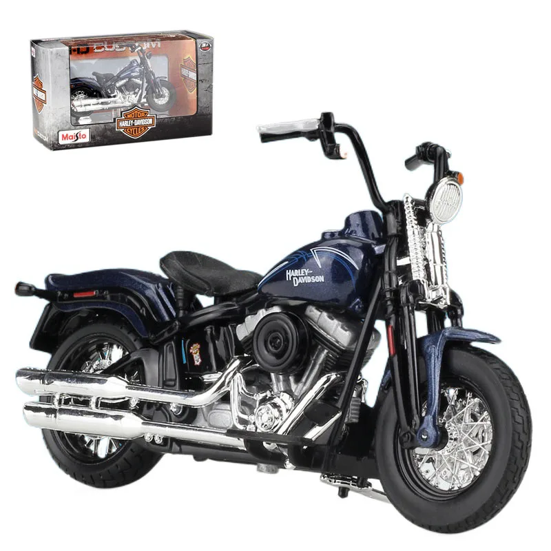 Детские игрушки Maisto 1:18 Harley 2008 FLSTSB Cross Bones модель автомобиля из сплава мотоцикл