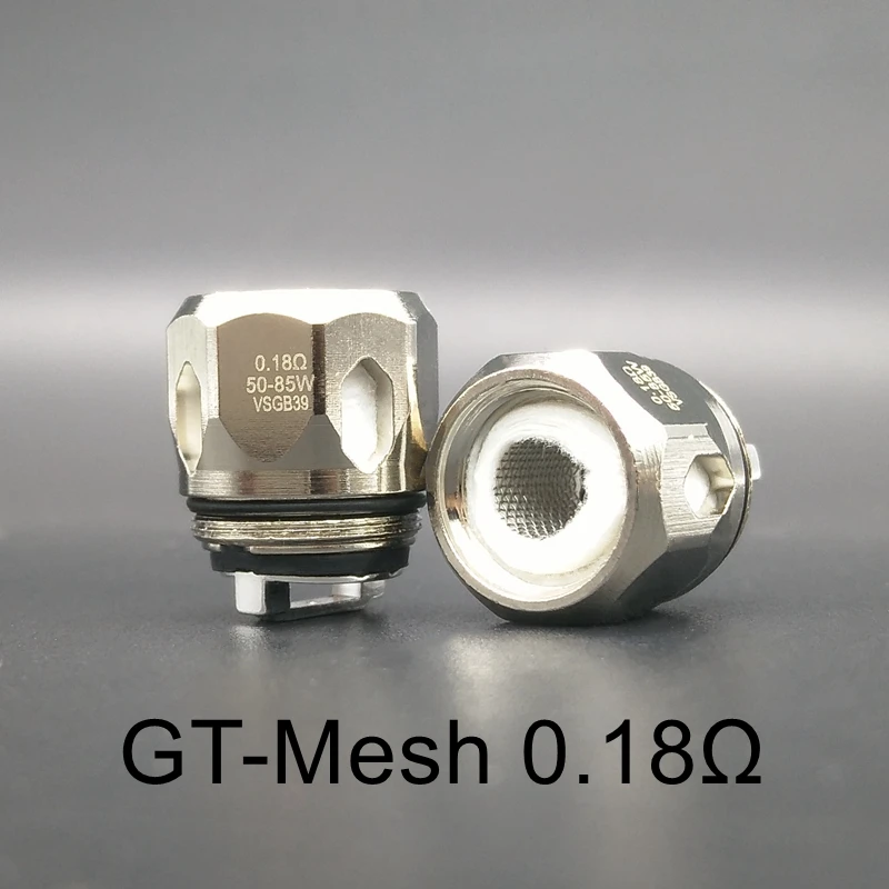 3 unids/pack de GT de malla de bobinas de Metal bobina de la cabeza para Vaporesso GT2 GT4 GT6 GT8 GT de malla de tanque del atomizador