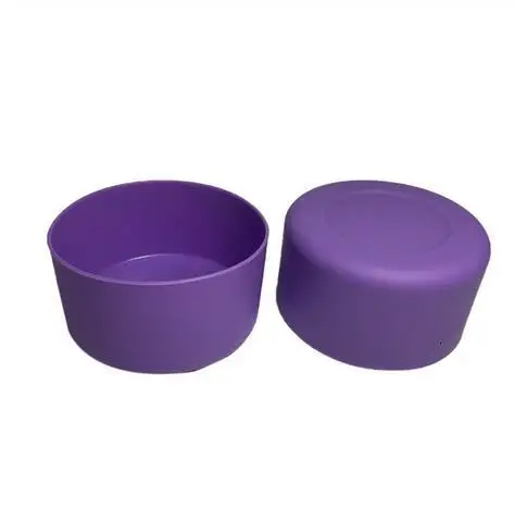 purple 1 шт. 32 и 40 унций Нескользящие силиконовые сапоги рукава подходят для гидрофляги бутылки открытый coturno велосипед бутылка загрузки велосипедные аксессуары - Цвет: purple