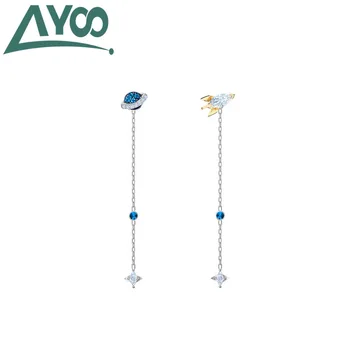 

AYoo High Quality SWA Irregular Rocket and Planet Decoration Ladies Earring Jewelry Earrings