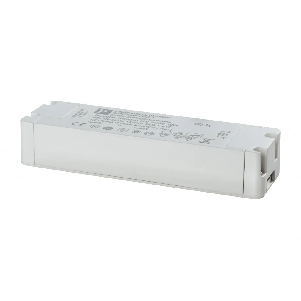 97734 Трансформатор LED Driver Konst.strom 700mA 18W dimm Ws