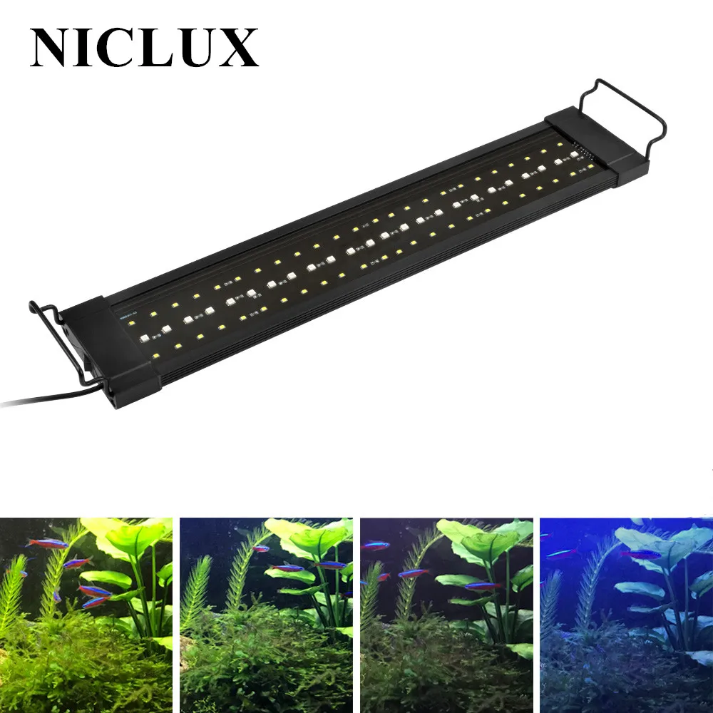 Классический СВЕТОДИОДНЫЙ аквариумный светильник NICLUX G2 30 150 см для аквариума с