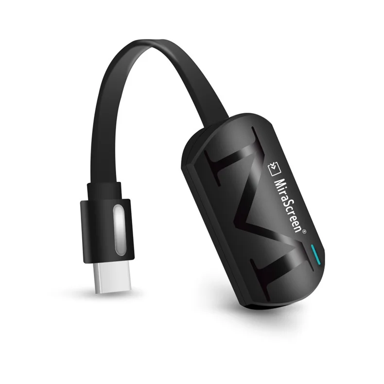 

Mirascreen G4 HDMI Cable Wireless HDMI Display Dongle Anycast Black And White with Pattern
